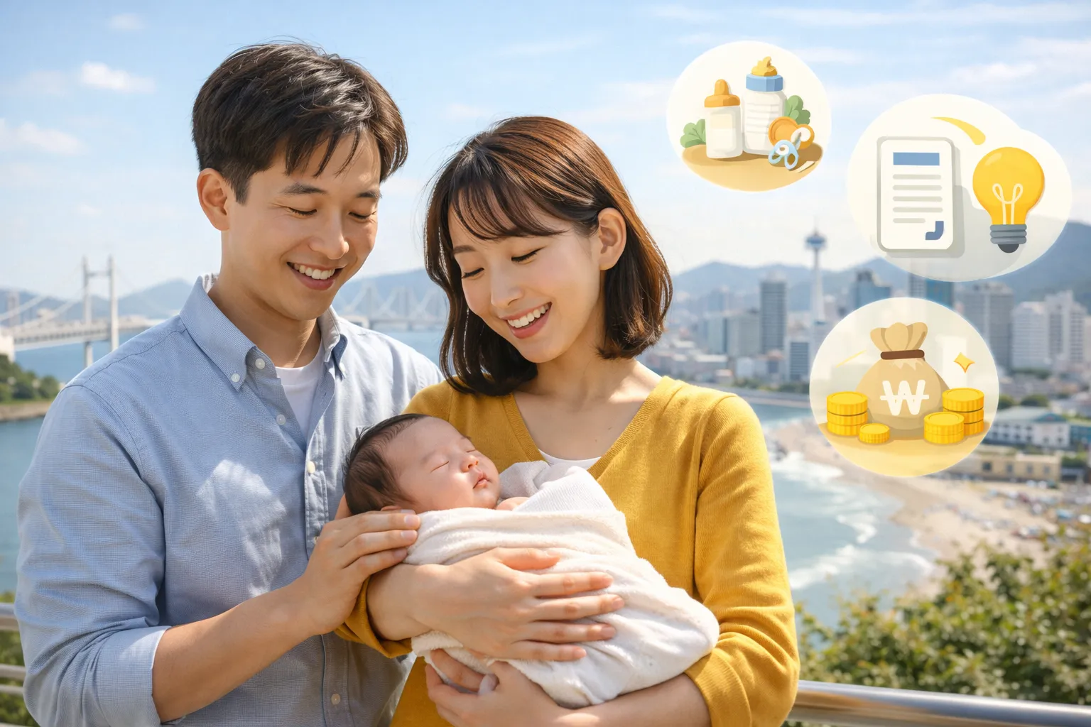부산 출산 지원금 총정리, 실제 체감 금액 1000만원 가능한 이유
