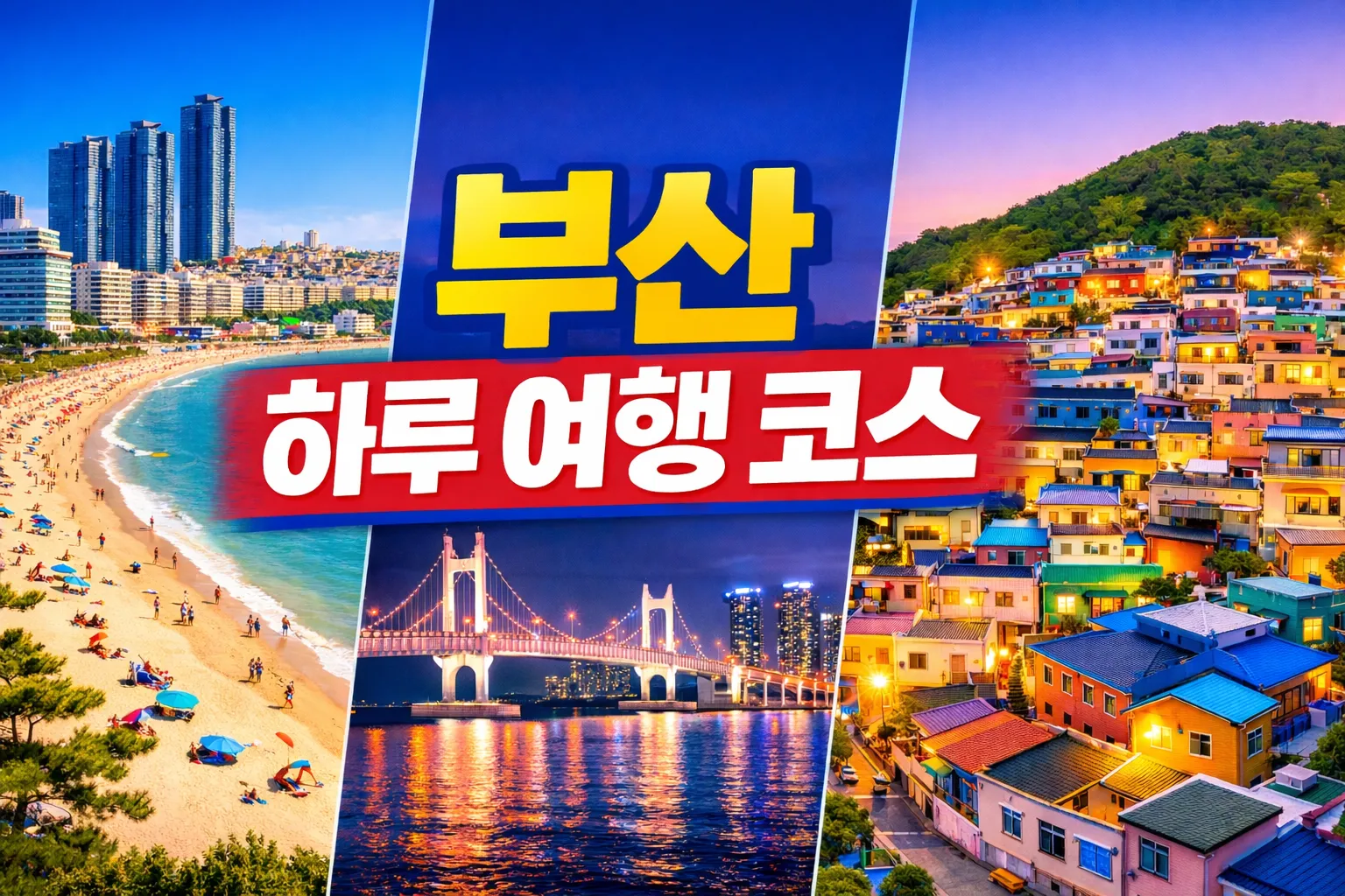 부산 하루 여행 코스 동선 최적화 가이드, 시간 낭비 없이 즐기는 법