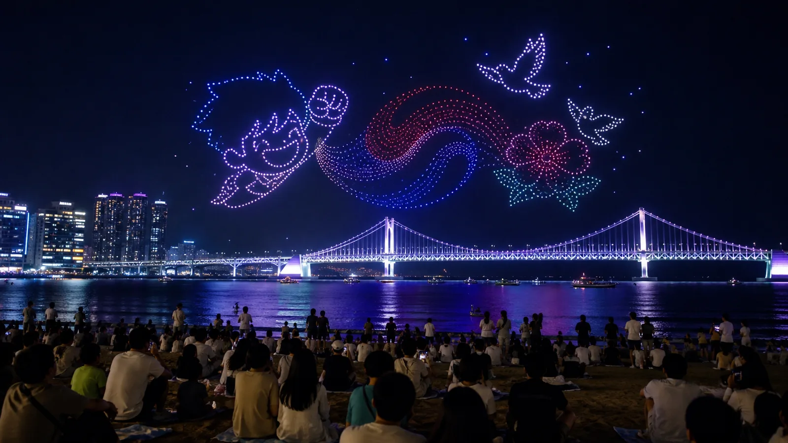 2026 광안리 드론쇼 8월 일정｜광복절·네이버웹툰 특별공연 관람 가이드