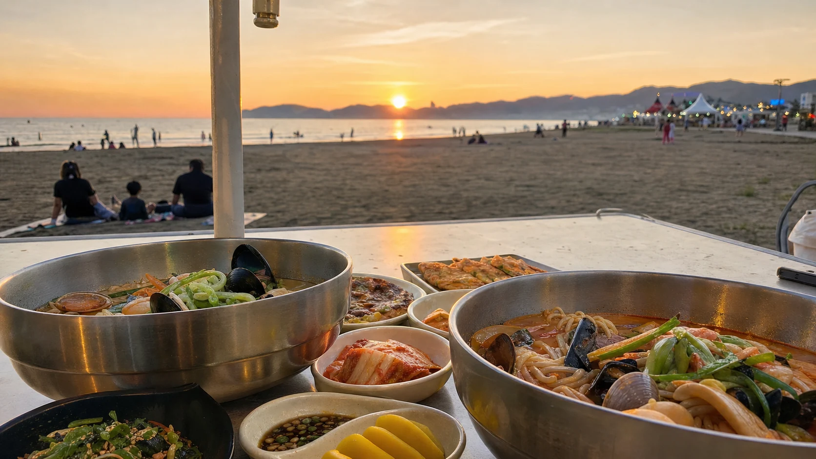 부산바다축제와 함께 가기 좋은 다대포 맛집 추천, 시간대별로 고르는 식사 코스